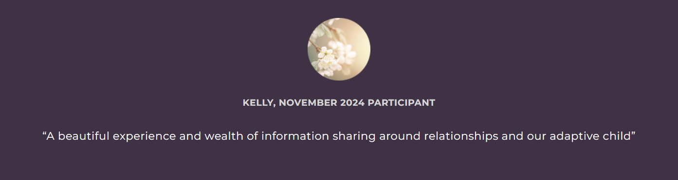 KELLY, NOVEMBER 2024 PARTICIPANT