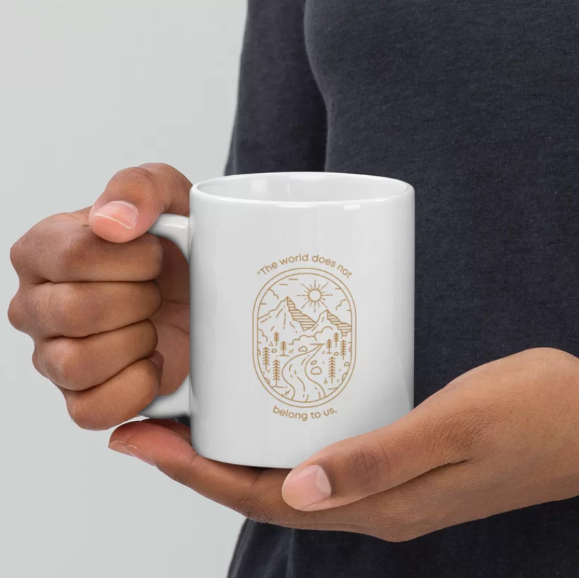 White Glossy Mug